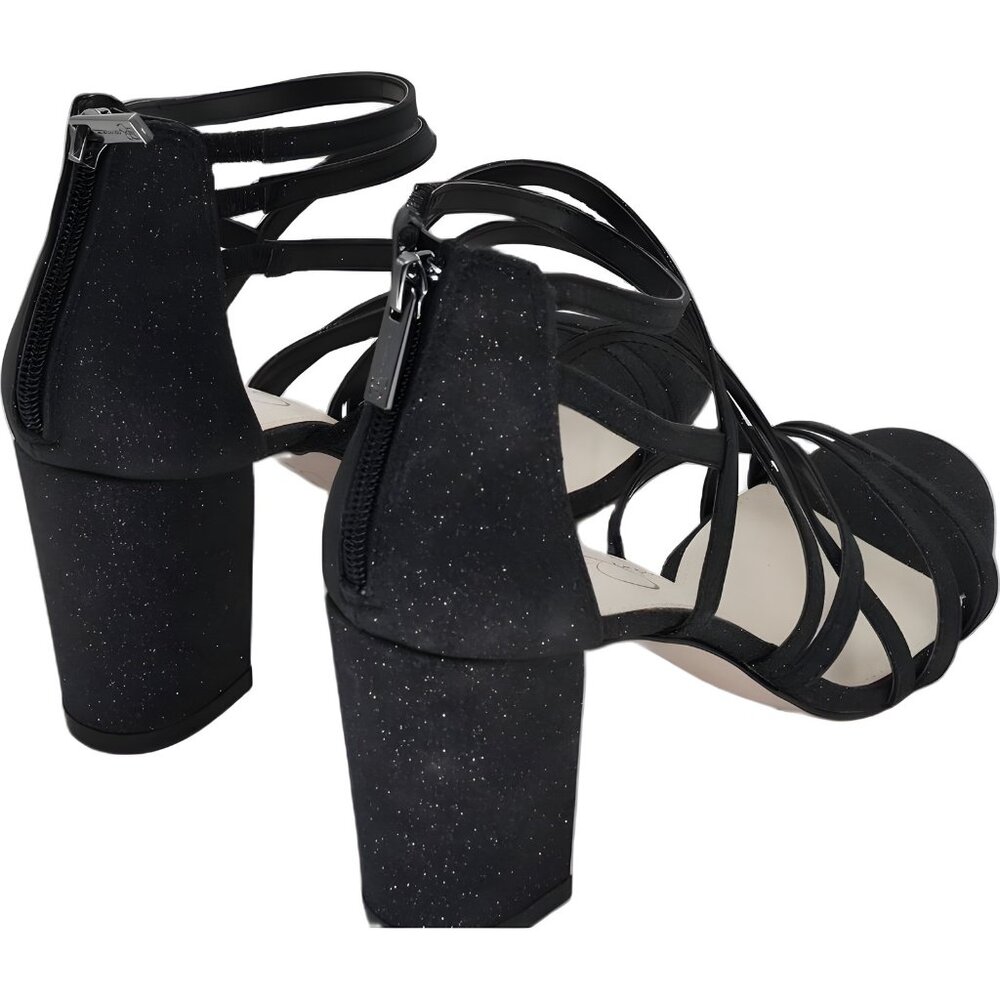 Jessica Simpson Stassey Strappy Block Heel Sandal Black Women's US 9.5 - Picture 3 of 6